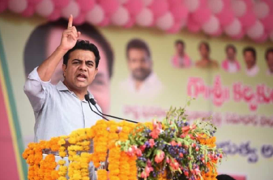 "Shameful betrayal": KTR to BJP on Turmeric board