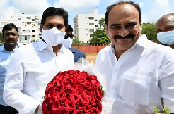 Balineni all smiles after meeting with Jagan