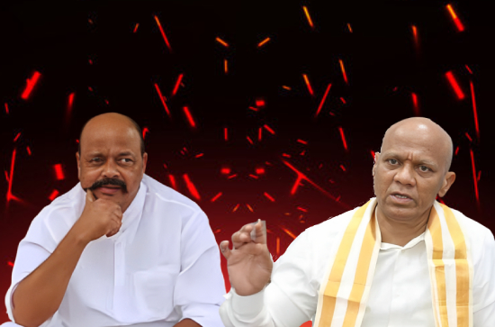 Sparks fly between Konda Murali and Dharma Reddy