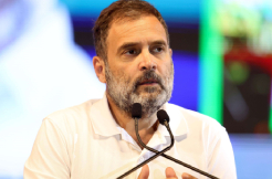 Rahul Gandhi visits Kaleshwaram Project site, alleges corruption 