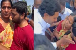 YS  Jagan assures help to a paralysis patient