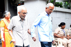 Lok Sabha Polls: Home voting conducted for 85+ age group in Hyd