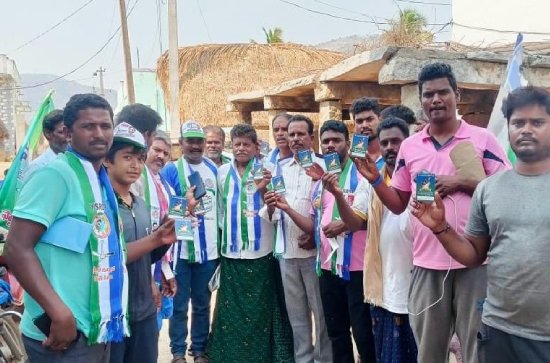 Over 9 Lakh Beneficiaries Register Themselves as YSRCP’s Star Campaigners