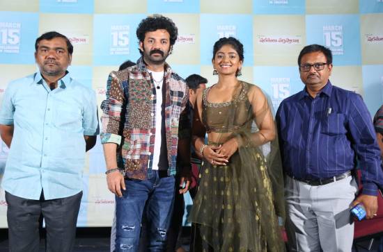 Chaitanya Rao's "Sharathulu Varthisthai" movie trailer release event