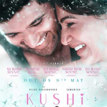 Vijay Deverakonda and Samantha's Kushi's first song on May 9th 