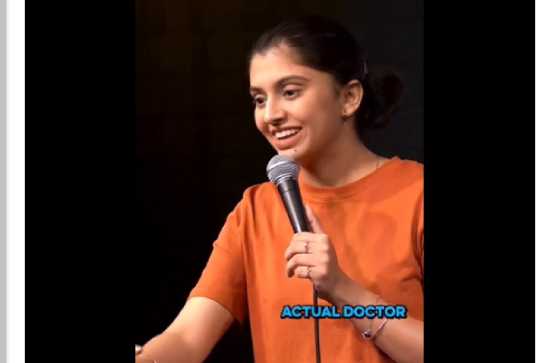 Stand-up comedian triggers an online war between doctors