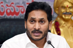 Jagan performs Bhumi Puja for Amul Project at Chittoor Diary