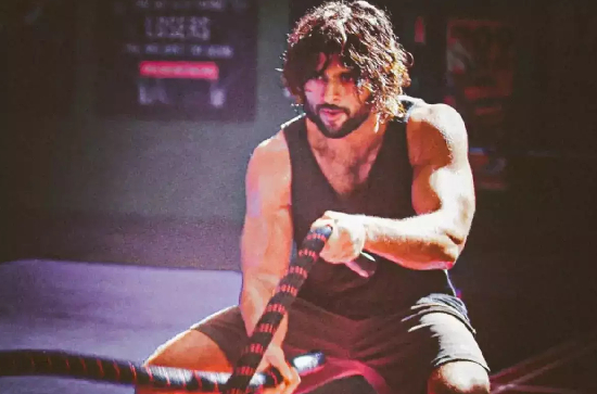 That's what Vijay Deverakonda did on the day 'Liger' hit the screens