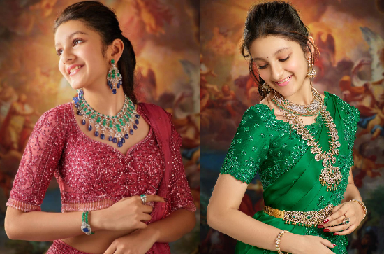 Super Star Mahesh Babu Daughter in Traditional attire