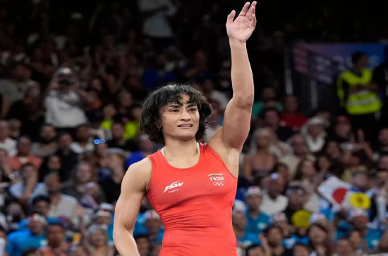 'Vinesh Phogat match' trends as she becomes India’s first female wrestler to qualify for Olympic final