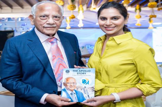 Upasana Kamineni Konidela launches 'The Apollo Story' on Dr. Prathap C Reddy's 91st Birthday in association with Amar Chitra Katha
