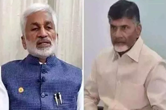 Vijaysai Reddy blames Naidu of ulterior motive against poor
