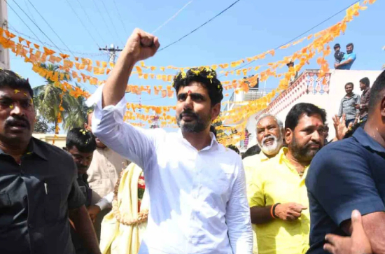 TDP trying its best to highlight Lokesh's Yuvagalam