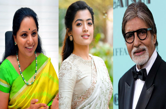 TRS leader, Amitabh Bachchan extend support to Rashmika Mandanna 