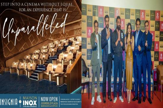 Cinema hall with bar and lounge in India  - Find deets! 