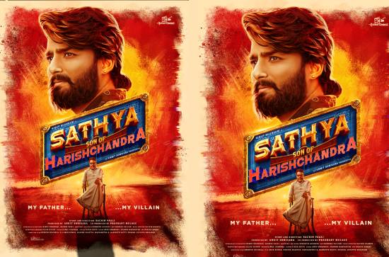 Sai Kumar as a domineering father in Nirup Bhandari's 'Sathya - Son of Harishchandra'