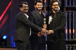 Anand Deverakonda Receives Best Actor Award for "Baby" at the GAMA Awards