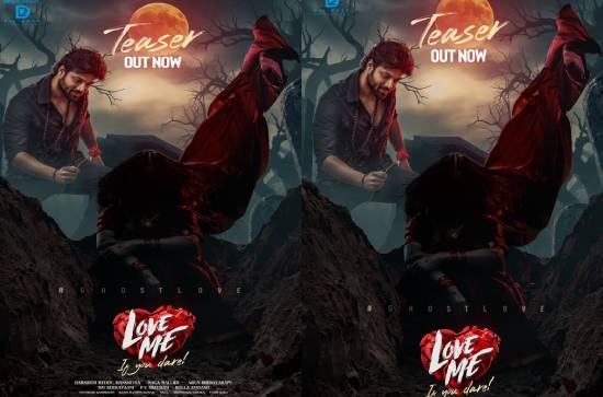 Ashish, Vaishnavi Chaitanya's "LOVE ME - If You Dare" spine-chilling teaser out now