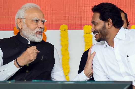 PM Modi picks Jagan over CBN