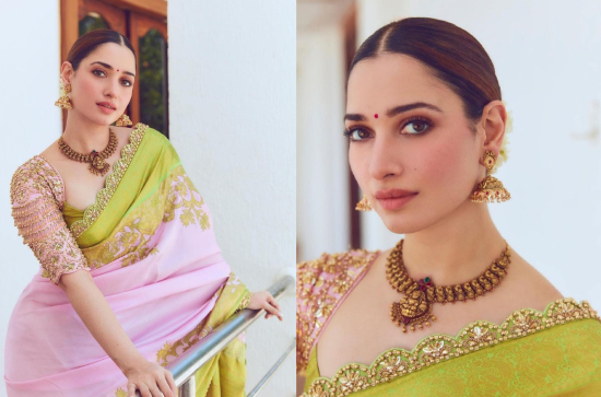 Glam Shot: Beautiful Tamannah in Traditional attire