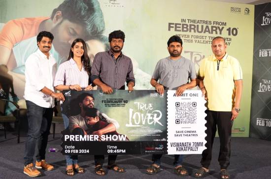 We believe that "True Lover" will connect to everyone: Team at pre release press meet