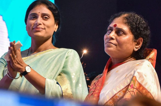 Vijayamma angry with Sharmila