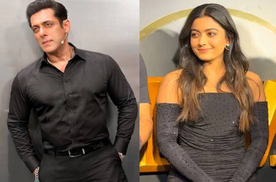 Rashmika Mandanna with Salman Khan in 'Sikandar'