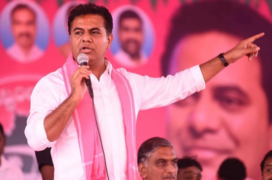 KTR is not scared of PM Modi