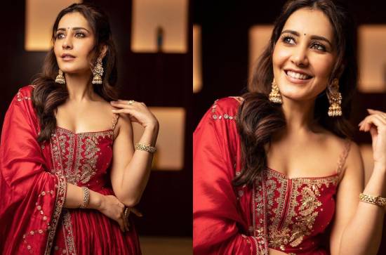 Glam Shot: Raashi Khanna goes traditional for Dahi Handi