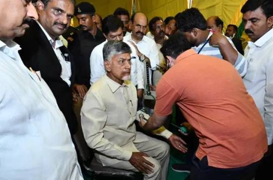 TDP chief CBN arrested in Nandyal