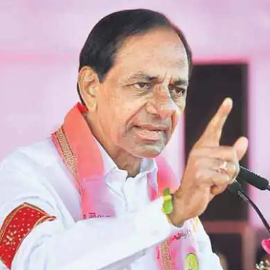 CM KCR flags emergency vehicles