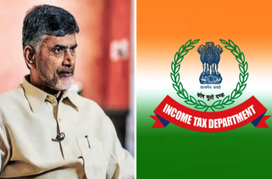  IT dept. serves notcies to Chandrababu