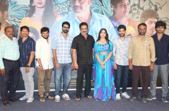 'Sarangadhariya' pre-release event held ahead of July 12th release 