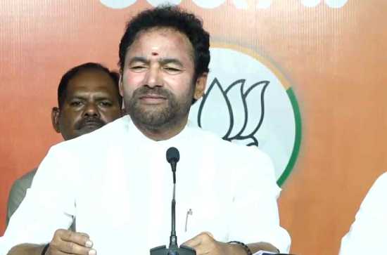 Kishan Reddy demands transparency in Dharani portal's activities 
