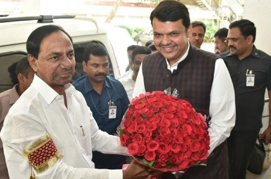 Maharashtra leaders blown by  KCR and Kaleswaram
