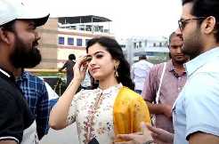 Talk- Rahmika backs out of Nithin-Venky Kudumula film?