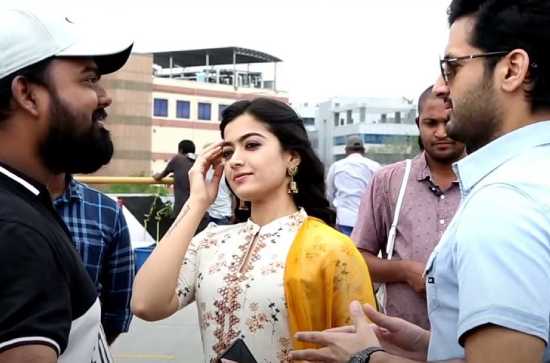 Talk- Rahmika backs out of Nithin-Venky Kudumula film?