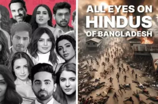 Bollywood, Tollywood silent on fate of Bangladeshi Hindus: Netizens 