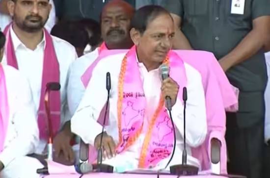 Fiery KCR blasts away Revanth Reddy government 