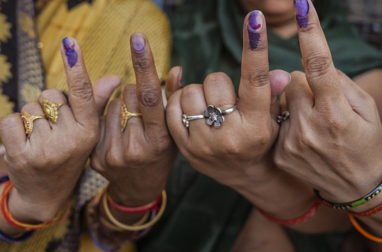 West Bengal records the highest, J & K records lowest voting