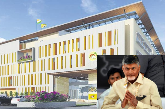 TDP Office @ Mangalagiri: Dead Air