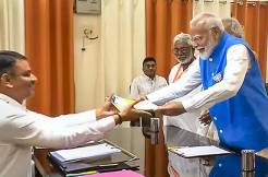 PM Modi files nomination from Varanasi