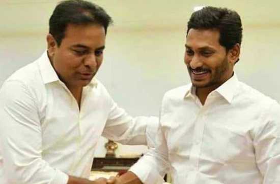 KTR praises CM Jagan for a reason