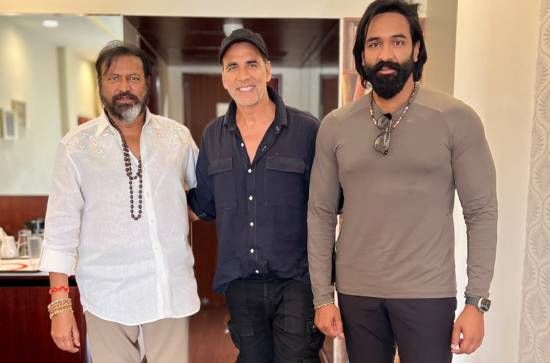 Akshay Kumar joins shoot of Vishnu Manchu's epic 'Kannappa' 