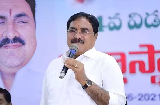 Errabelli is confident of winning coming elections with 80,000 majority 