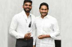 Indian cricketer KS. Bharat praises YS. Jagan