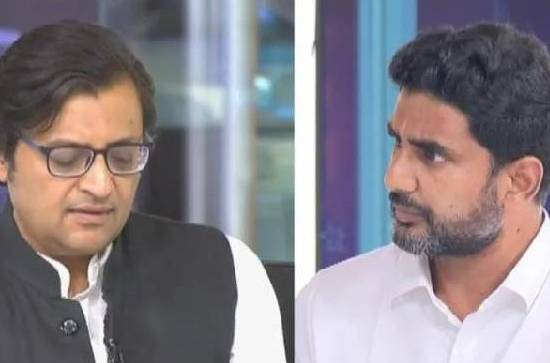 Lokesh gets caught in national media debate