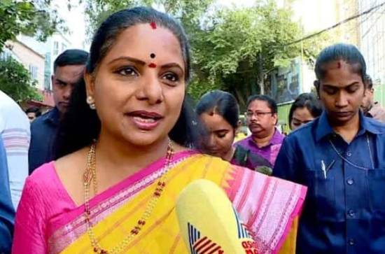 Kavitha Kalvakuntla bats for 'period leaves', gets schooled 