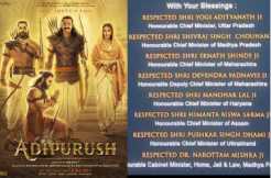 'Adipurush' has 'blessings' of five BJP chief ministers 