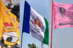 BRS, TDP, and YSCP away from Cong, BJP